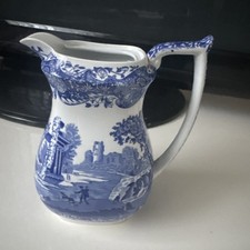 Italian Jug Spode Design Blue