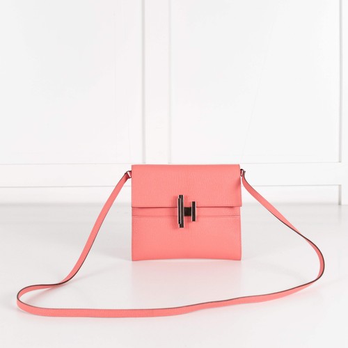 Hermes rose ete - rose, chevre
