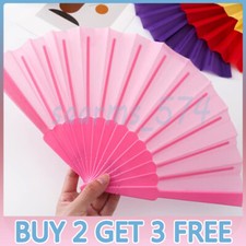 Hand Held Chinese Fan Dances Paper Folding Fan Party Wedding Prom Dance Decor