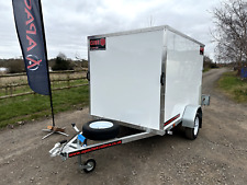 New 7x4 Box Trailer with rear ramp  ✅ UK MADE✅ NATIONWIDE DELIVERY✅750KG GVW