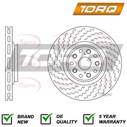 Brake disc front left torq - brake,