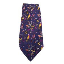 Mens Duchamp Silk Blue Multi