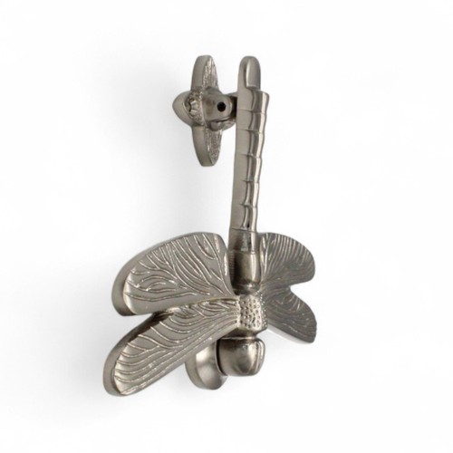 Satin nickel dragonfly door - nickel,