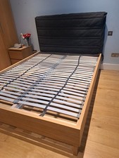 IKEA Oak, King Size Bed Frame
