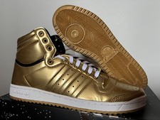 Adidas Star Wars Top Ten Hi C3PO, Eur 45 1/3, UK 10.5, US 11 FY2458 NEW