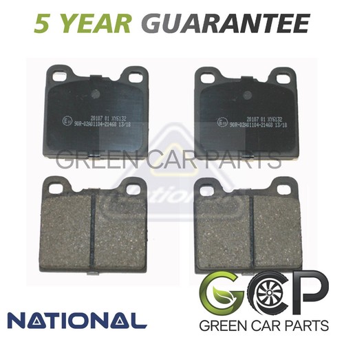National rear brake - rear, pads