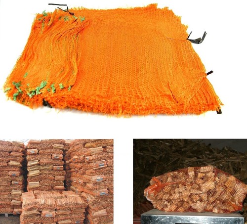 Orange net sacks - net,