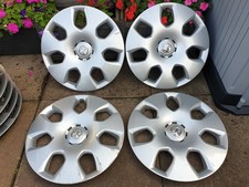 Set of Genuine Vauxhall Astra J 16" Wheel Trims Hub Caps x4 Meriva B Zafira B