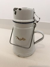 Vintage falcon White Enamel