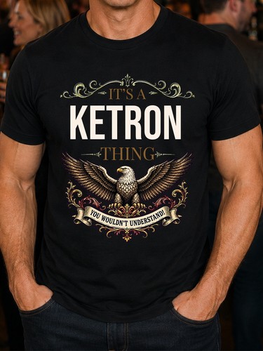 Ketron eagle family name men - eagle, men's