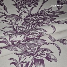 1m x Laura Ashley Lloyd Aubergine Fabric, Curtains, Cushions, Blinds