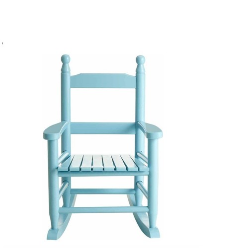 Kids blue rocking chair made - kids,