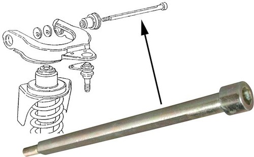Top wishbone bolt vw - top,