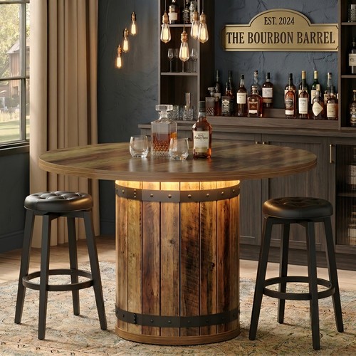 Rustic round wood - round,