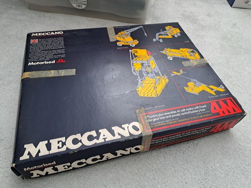 Vintage meccano motorised set - vintage,