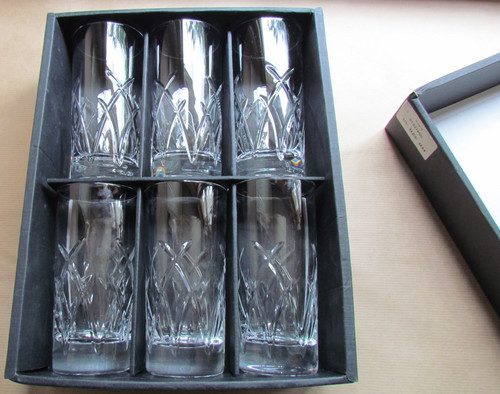 Galway crystal boxed set - crystal,
