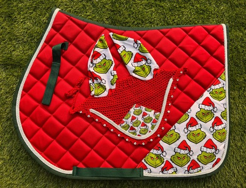 Grinchh white english saddle - english,