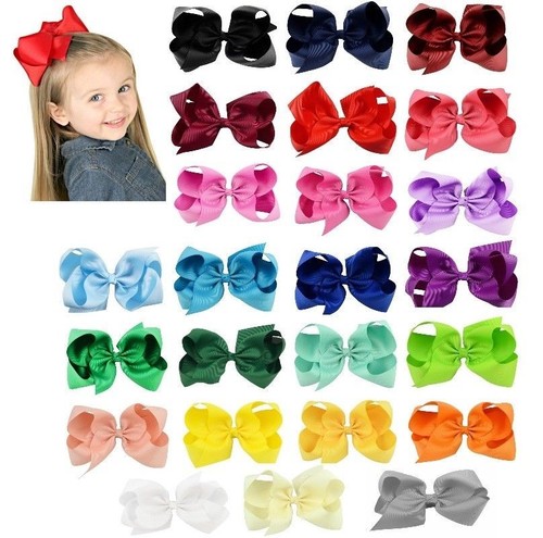 Big bow hair - big, pin