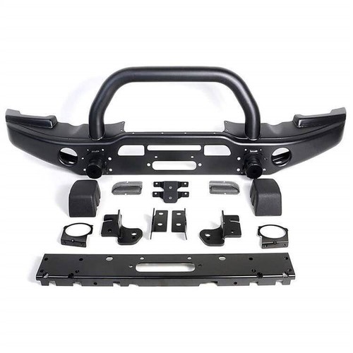 Front steel bumper aev with - front,