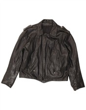 Vintage Mens Military Leather