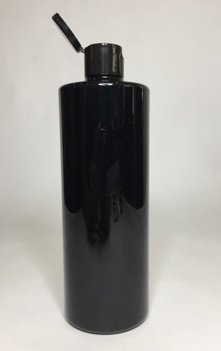 500ml pet plastic - pet, black