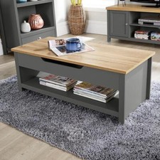 Coffee Table Lift Up Oak Top