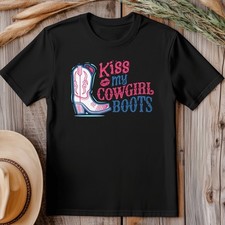 Kiss My Cowgirl Boots T-Shirt