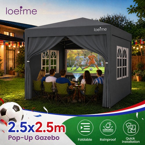 Gazebo 5x2 pop up - gazebo, 2.5x2.5m