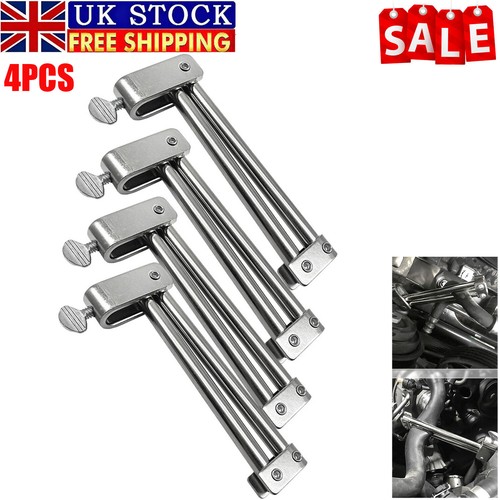 Brake flexi pipe clamp bar - 4x,