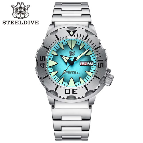 Steeldive sd1984 monster aqua - sd1984,