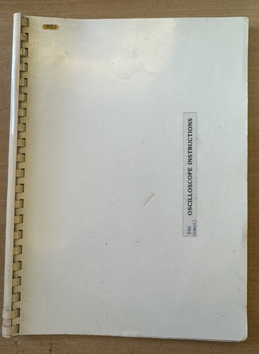 Telequipment d43 - telequipment, (early)