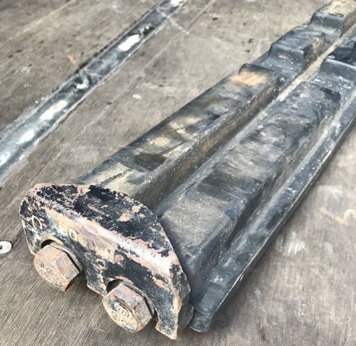 Rubber track pads - rubber,
