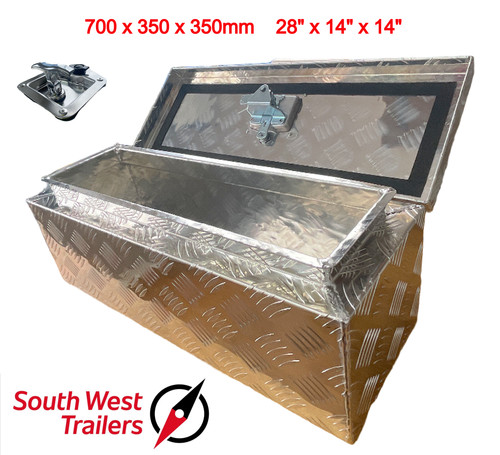 Lockable truck trailer storage - lockable,