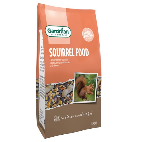 Gardman squirrel food 3kg - squirrel, 1.3kg