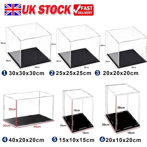 Clear acrylic display - clear, case
