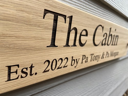 Contemporary house signs - contemporary,