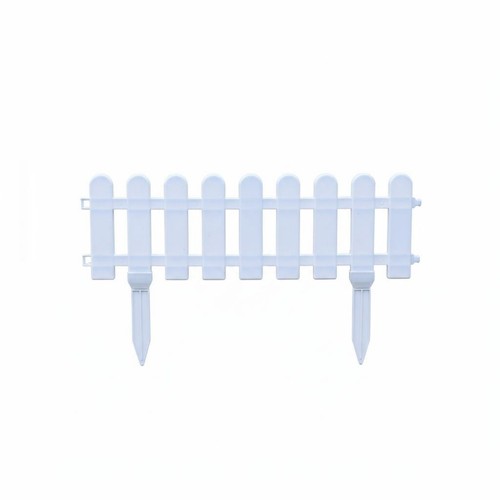Plastic garden fence - fence, easy