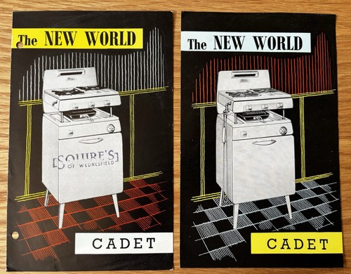 Vintage 1950 new world cadet - vintage, 1950's
