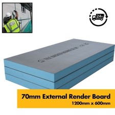 70mm Render Board Insulated