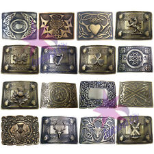 CC Men's Scottish Kilt Belt Buckle Various Design Antique Finish Celtic Buckles