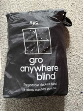Gro Anywhere Blackout Blind in Carry Bag 198x130cm Black