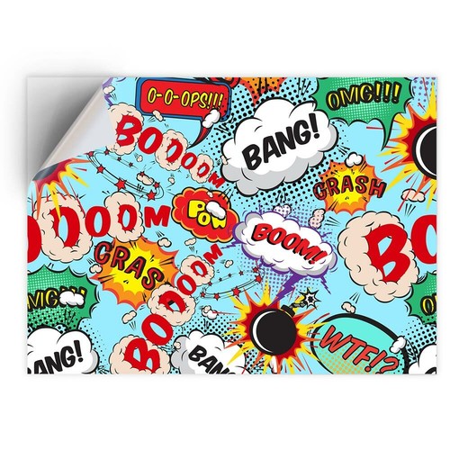 Vinyl sticker comic - vinyl,