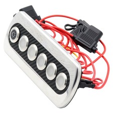 6 Speed Blue Push Button