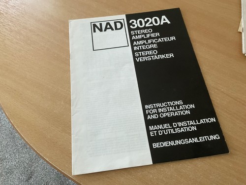 1980 nad 3020 am - 1980’s, am/fm