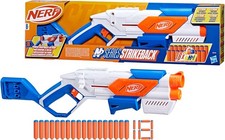 Nerf N Series Strikeback Blaster Snapback Action Toy Gun With 18 Dart Bullets