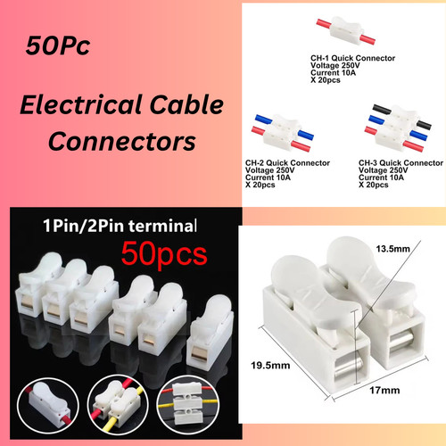 Electrical cable connectors - ,