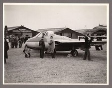 DE HAVILLAND VAMPIRE DH100 ORIGINAL VINTAGE PRESS PHOTO RAF 2