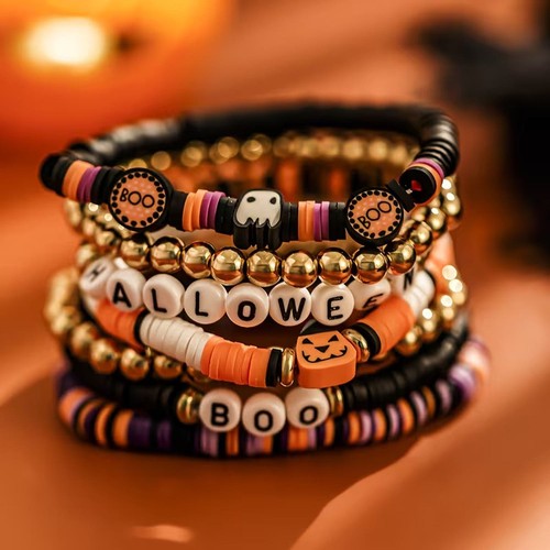 7pc halloween polymer clay - 7pc,