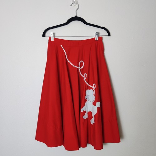 Vintage handmade poodle skirt - poodle,