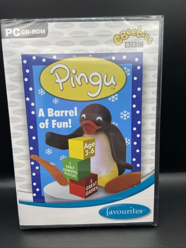 Cbeebies pingu barrel - pingu, of